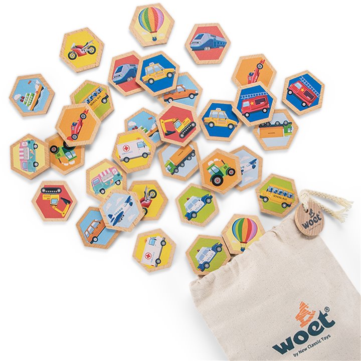 Memory game - vehicles